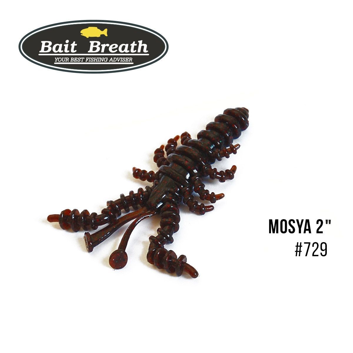 

Приманка Bait Breath U30 Mosya 2'' (10шт.) (729 ZARI)