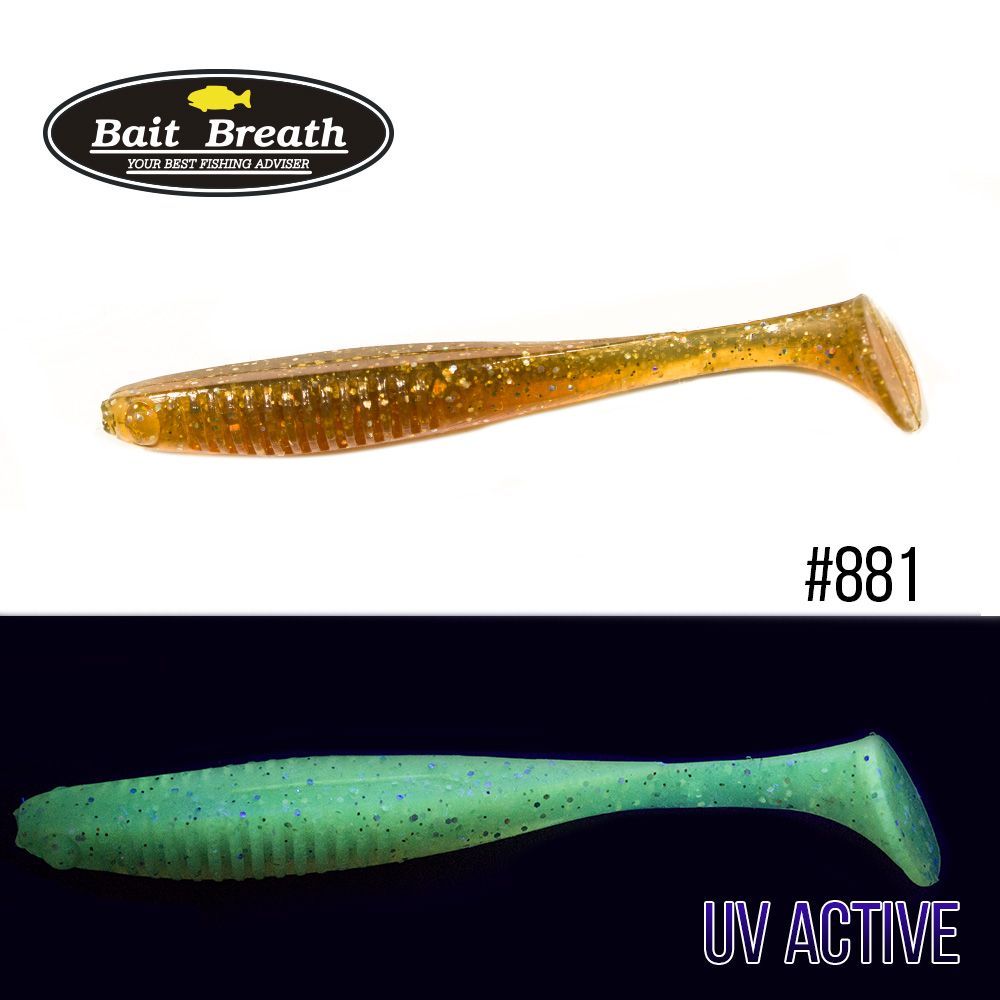 

Приманка Bait Breath E.T.Shad 2,8'' (8 шт) (881 UV-Pumpkin magic)