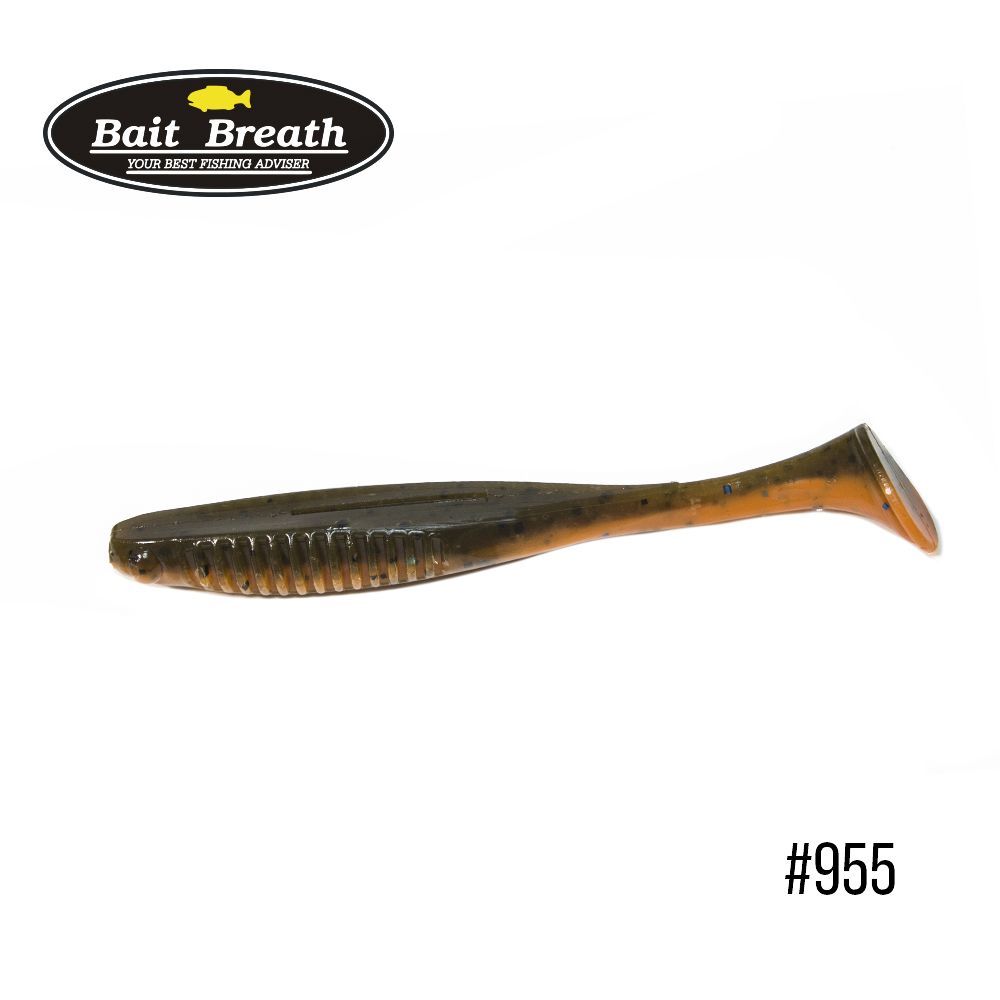 

Приманка Bait Breath E.T.Shad 2,8'' (8 шт) (955 Mud Goby (2 tone color))