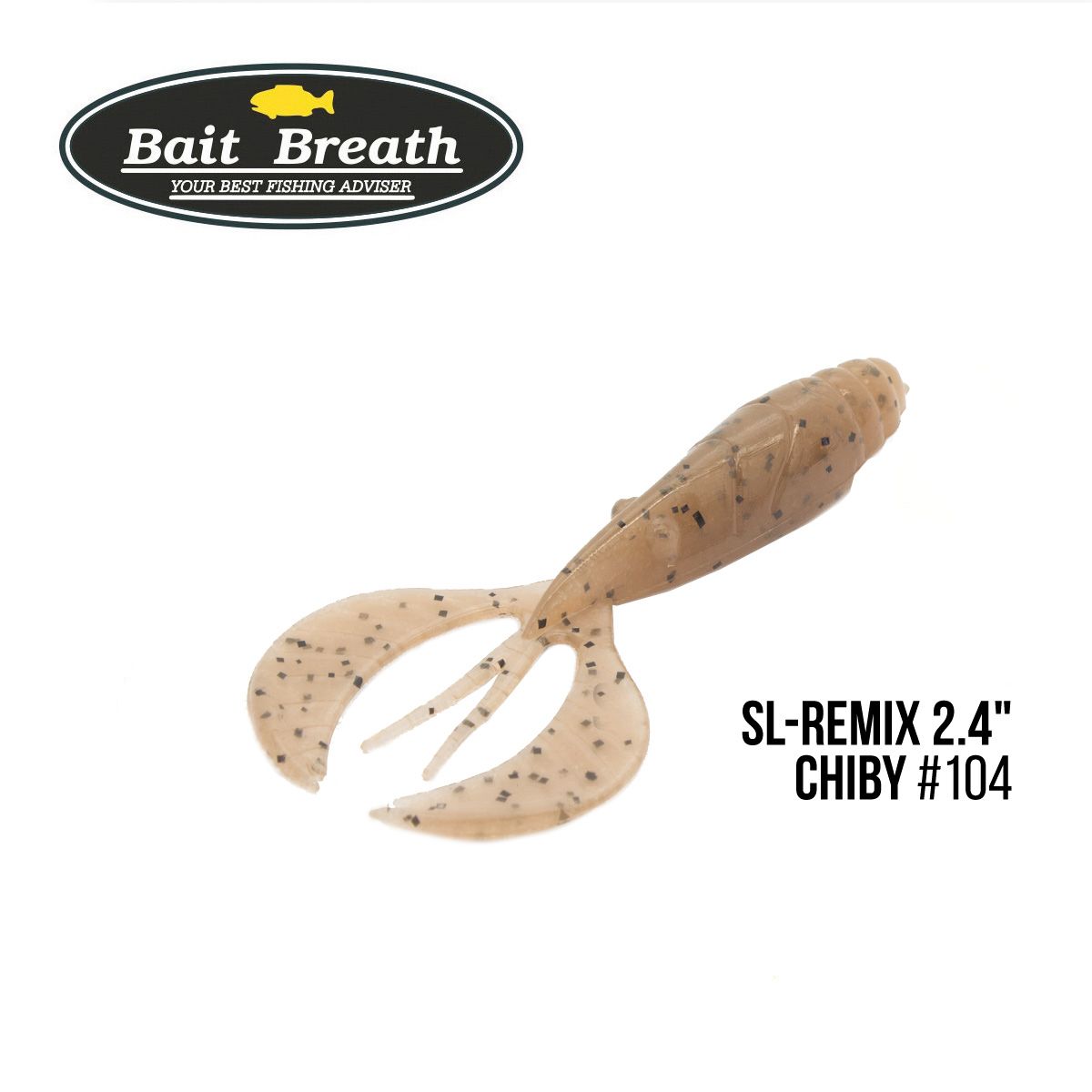 

Приманка Bait Breath SL-Remix Chiby 2,4'' (10 шт) (#104 Cinnamon Red)