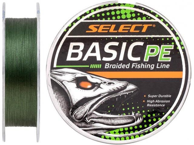 

Шнур Select Basic PE 150m (темн-зел.) 0.04mm 5lb/2.5kg (99265)