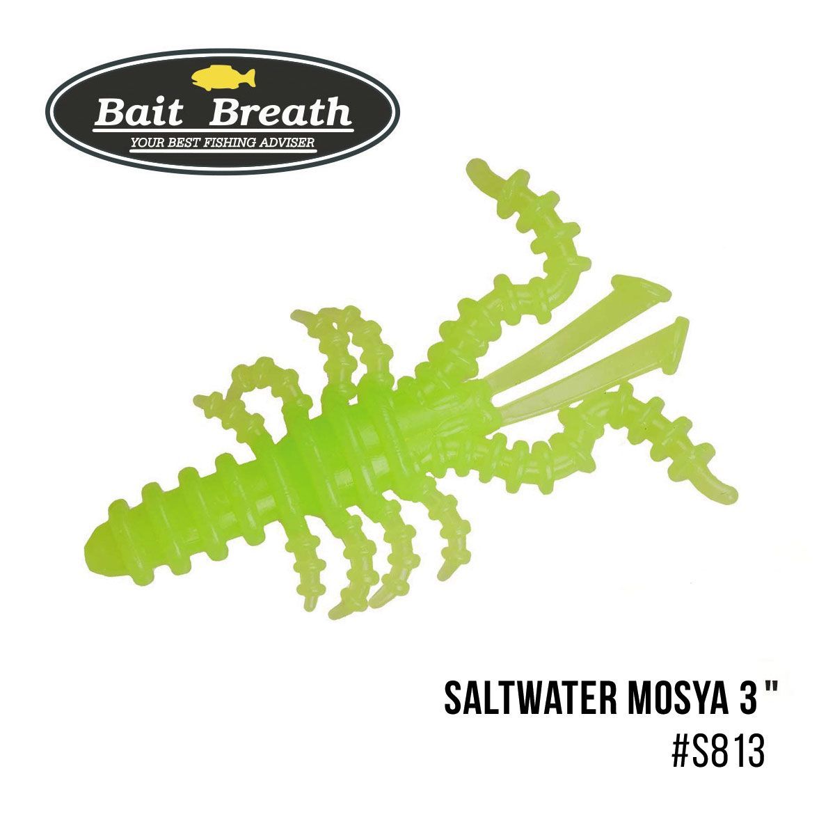 

Приманка Bait Breath Saltwater Mosya 3'' (6 шт.) (S813)