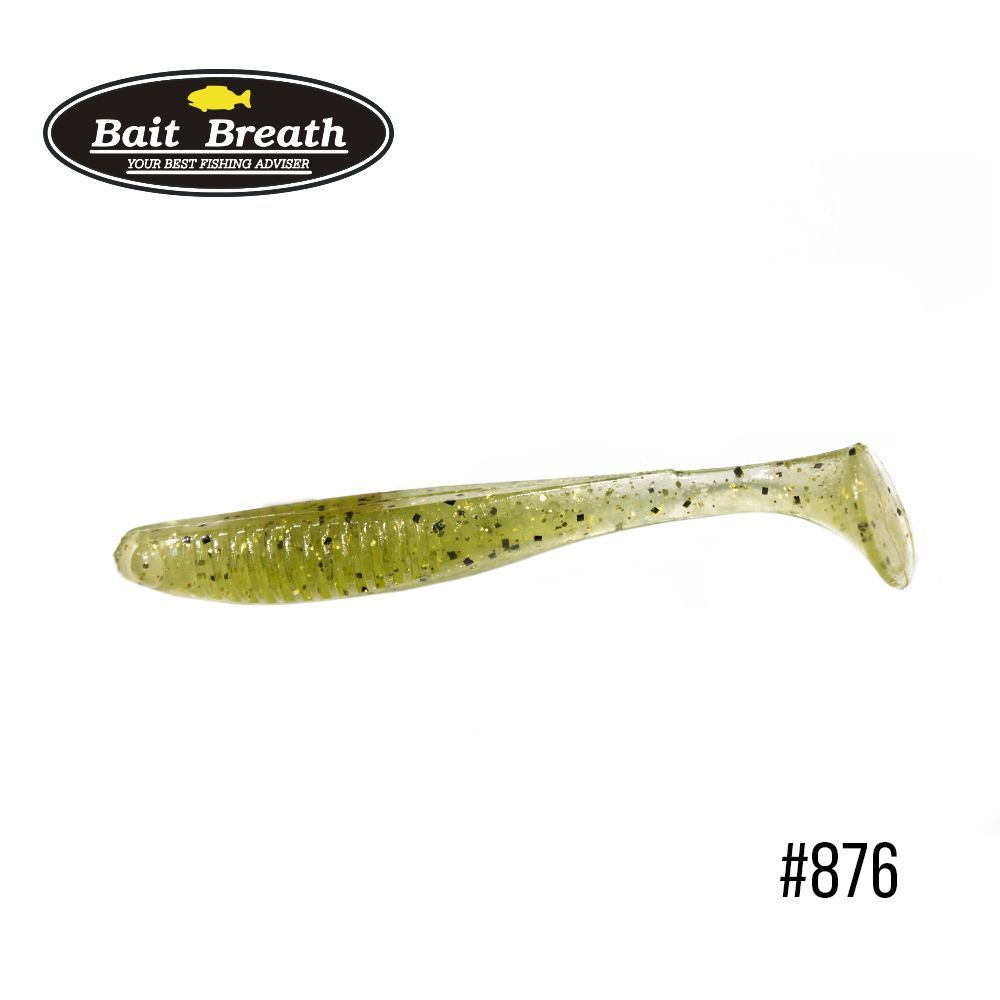 

Приманка Bait Breath E.T.Shad 2,8'' (8 шт) (876 Weed shad)