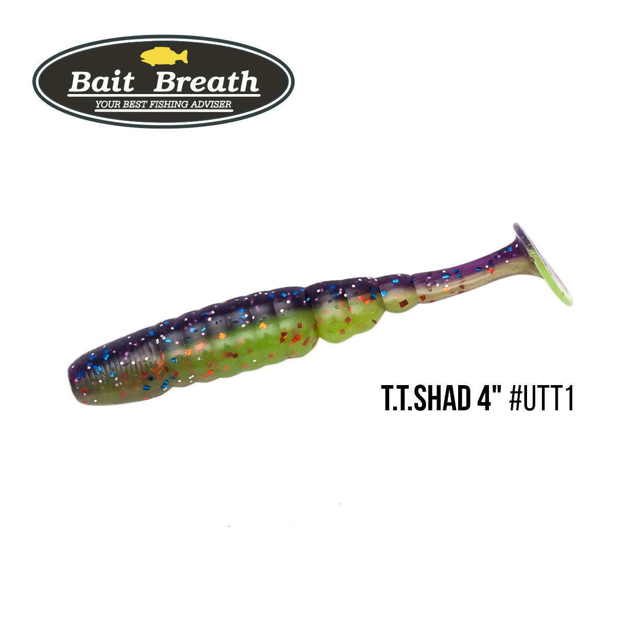 

Приманка Bait Breath T.T.Shad 4'' (6 шт) (UTT1)