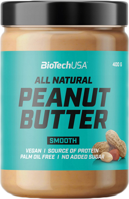 

Заменитель питания BioTech Peanut Butter 400 г Гладкий (5999076235100)