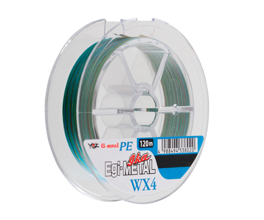 

Шнур YGK G-Soul EGI Metal 120m #1.0/0.165mm 18lb/7.4kg (54639)