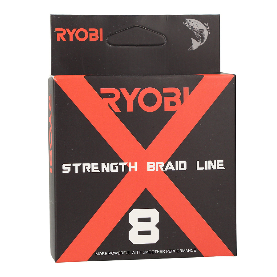 

Шнур Ryobi Strength Braid 8X Gray 150м №2.0 NEW (106002)