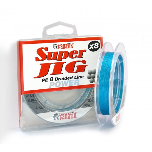 

Шнур FANATIK Super Jig PE X8 75 м. (#0,4 ) 0,10мм. BLUE (6465)