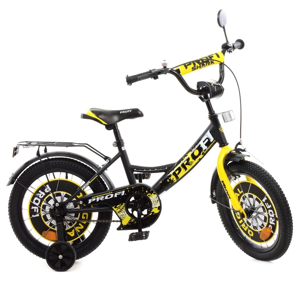 

Велосипед PROFI 16" Original boy SKD75 Y1643-1 Black / Yellow (Y1643-1)