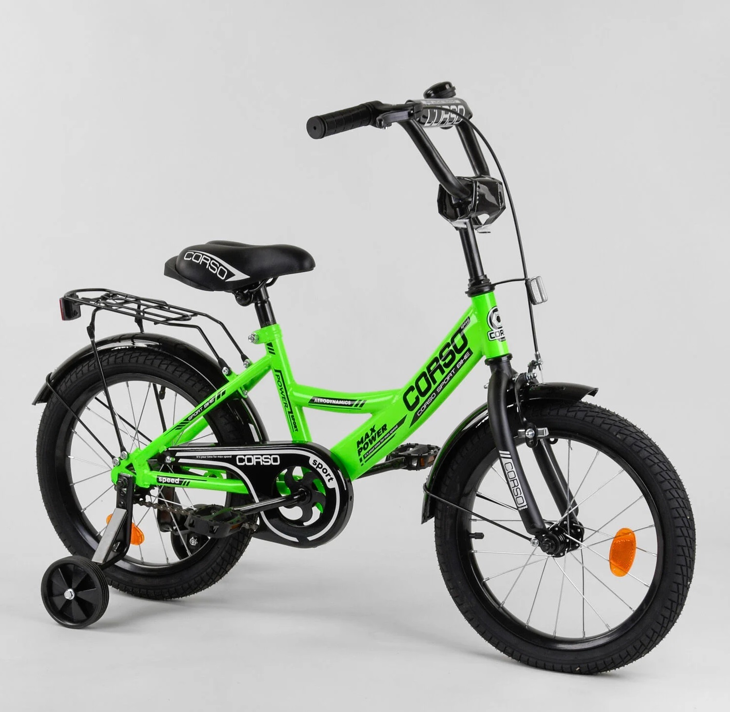 

Велосипед Corso 16" Max Power CL-16519 Green (CL-16519)