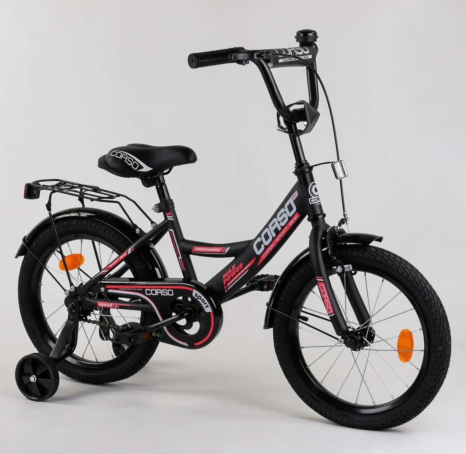 

Велосипед Corso 16" Max Power CL-16622 Black (CL-16622)