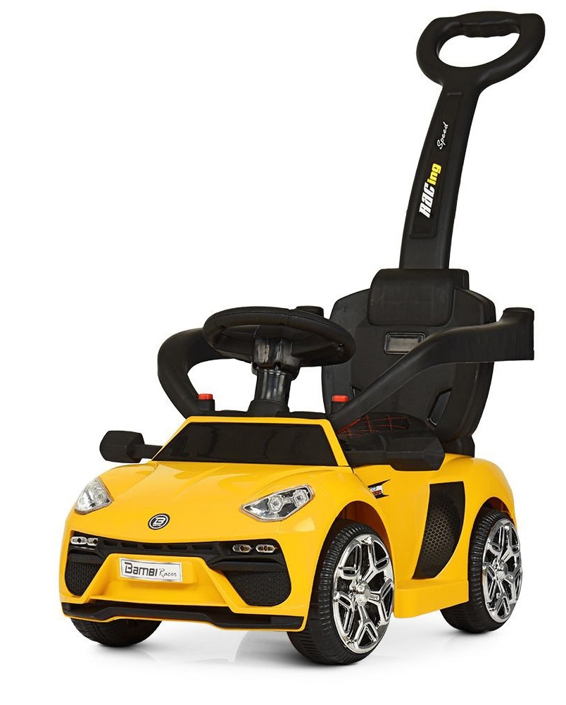 

Толокар-машина 2в1 Bambi Racer 6V5Ah M 3591L-6 Yellow (M 3591L-6)
