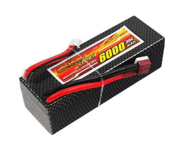 

Аккумулятор LiPo Dinogy 6000mAh 14.8V 4S 30C Hardcase 41x40x138мм T-Plug