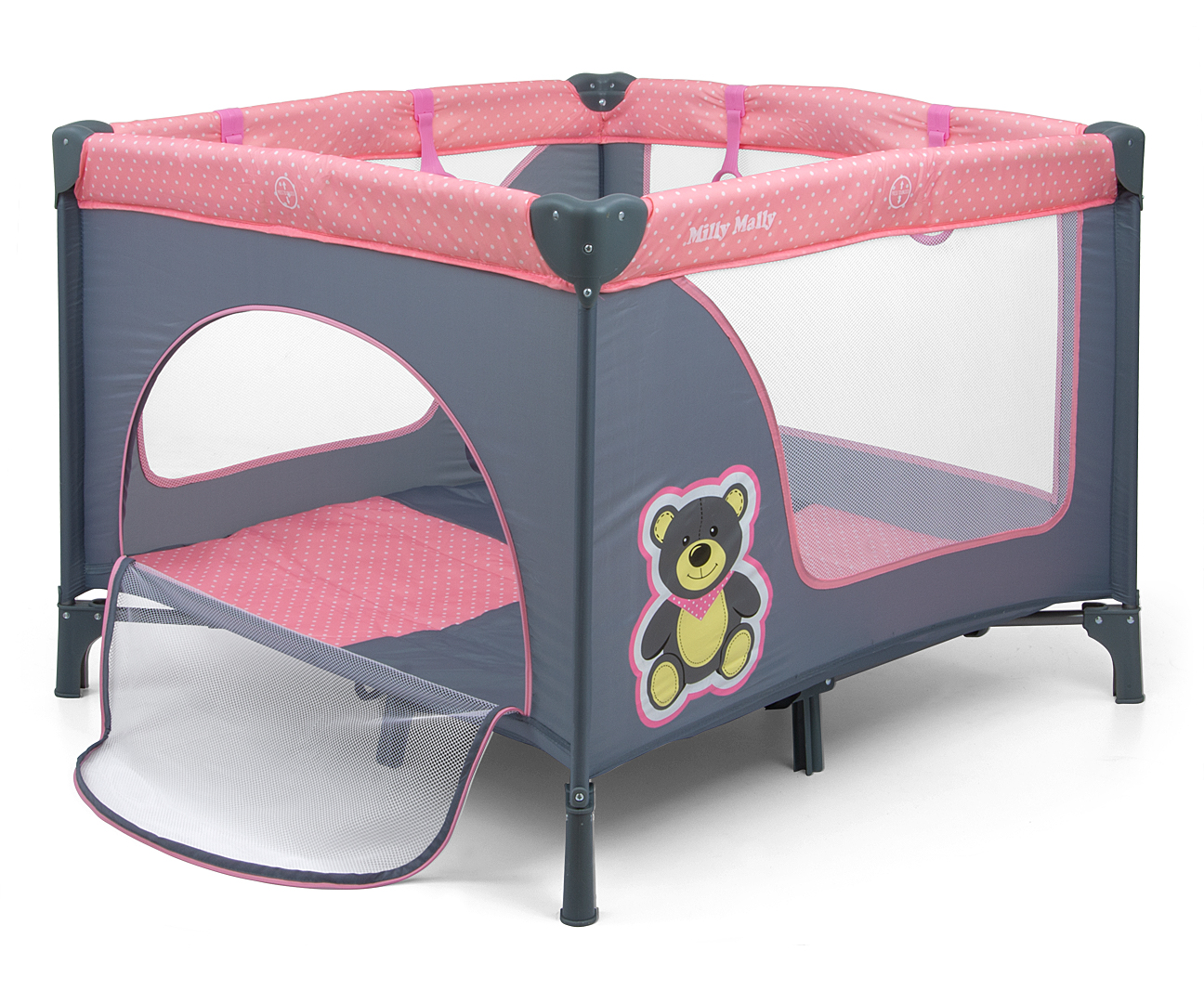

Манеж Milly Mally Fun Pink Bear