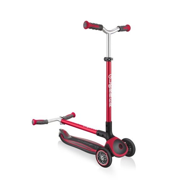 

Детский самокат Globber Master Lights RED