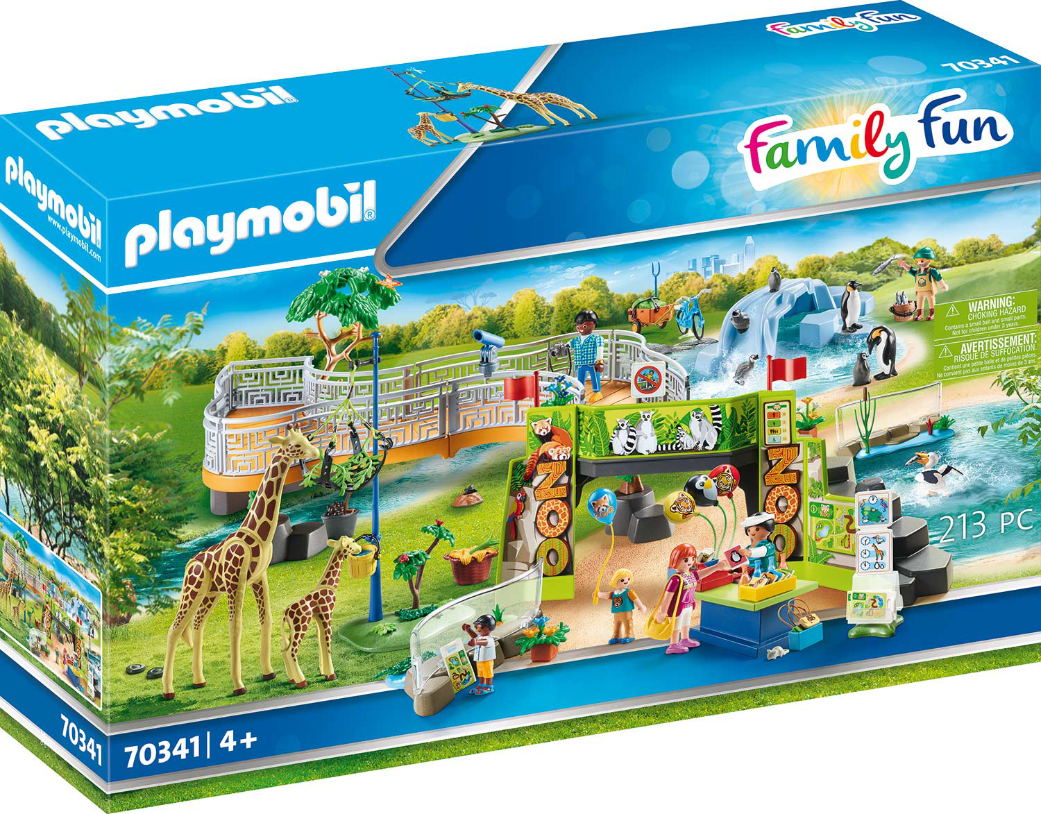 

Игровой набор Playmobil 70341 Большой городской зоопарк (4008789703415)