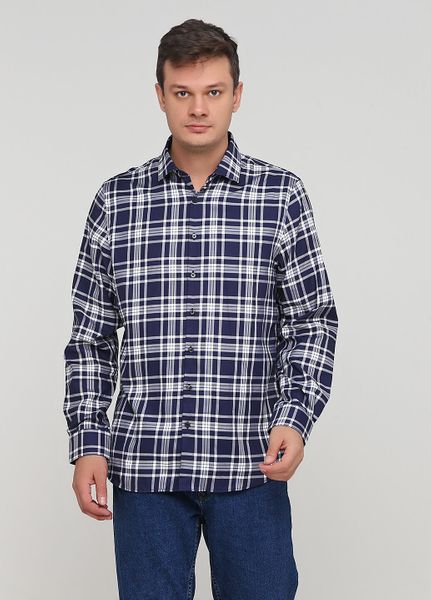 

Рубашка C&A XL синяя с белым (1094-211)
