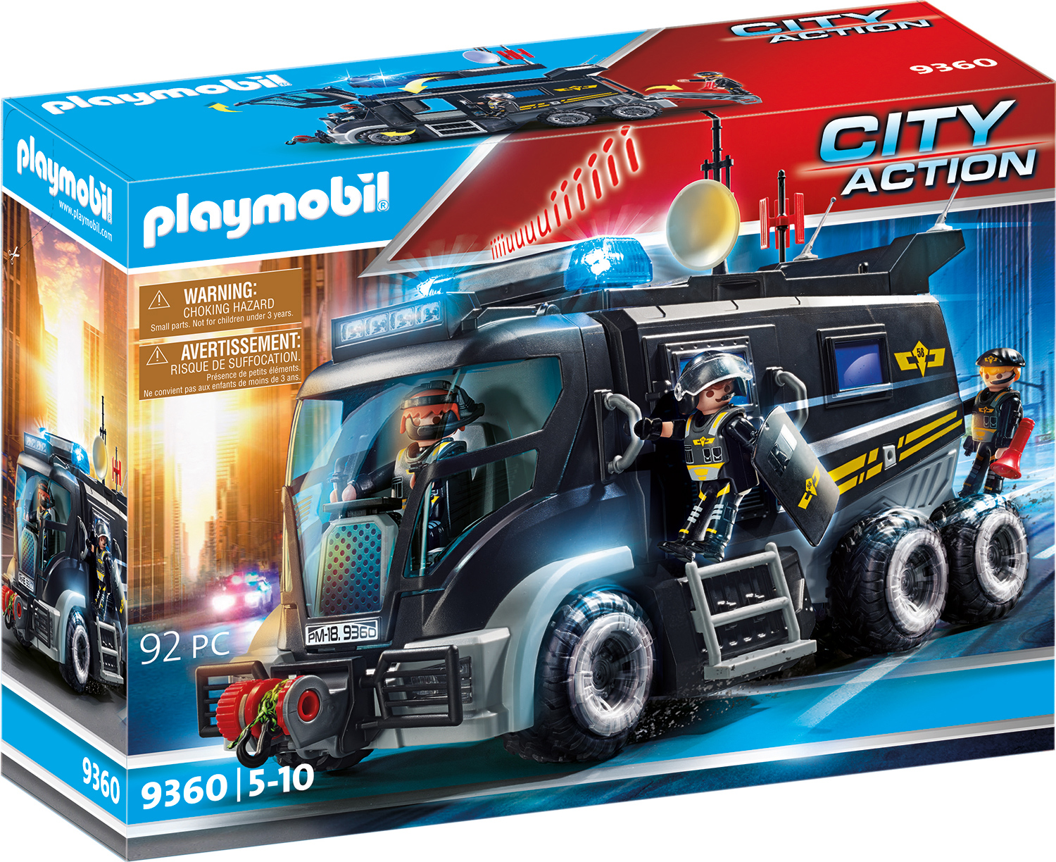 

Игровой набор Playmobil 9360 Машина спецназа (4008789093608)