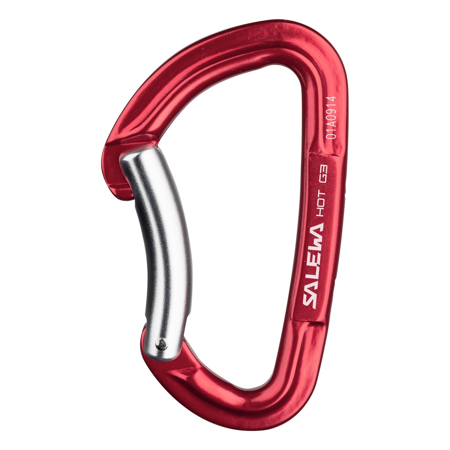 

Карабін Salewa Hot G3 Bent червоний