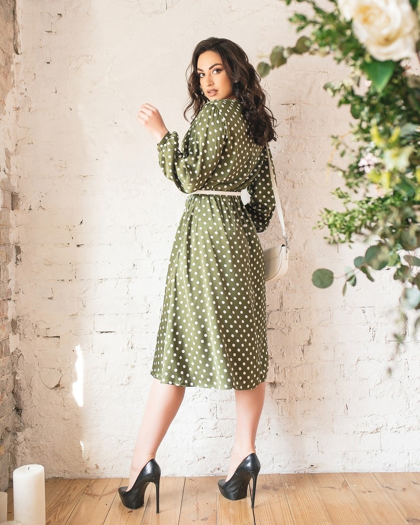 

Женское платье Fashion Look 447 зеленый, Женское платье Fashion Look 447 зеленый 48-50