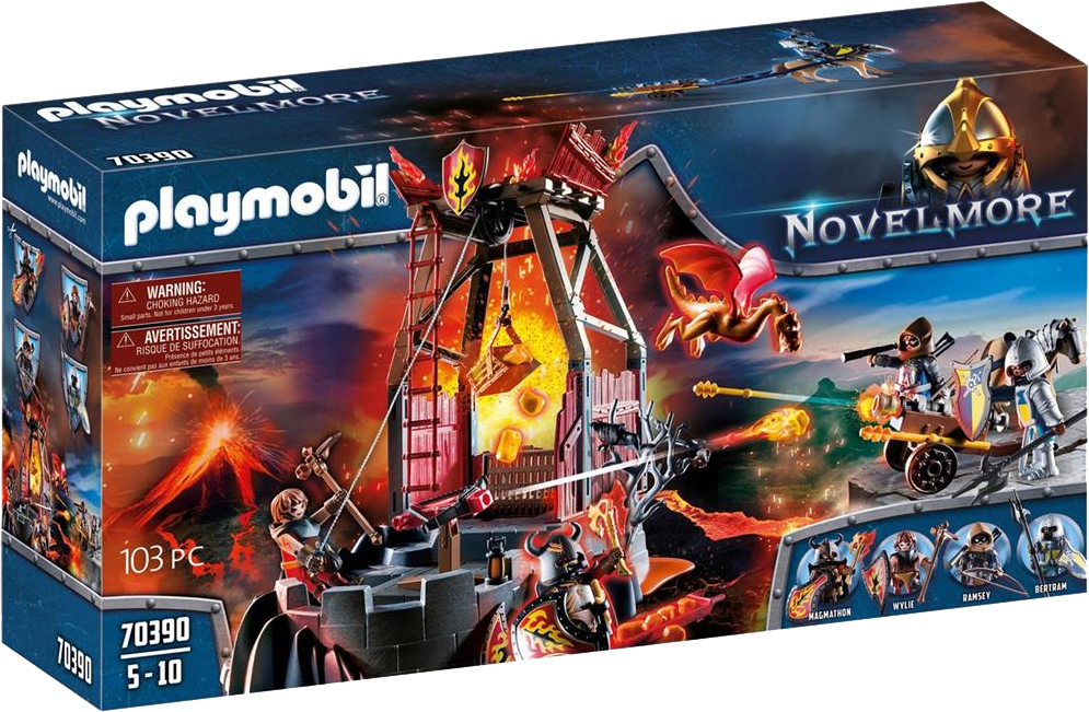 

Игровой набор Playmobil 70390 Лавовая шахта Burnham Raiders (4008789703903)