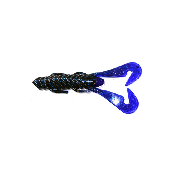 

Силикон GAMBLER Burner Craw 4" Black Blue Blue Tip 7шт (111519)