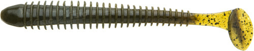 

Силикон Keitech Swing Impact 4.5" (6 шт/уп) ц:101 green pumpkin pp. (74804)