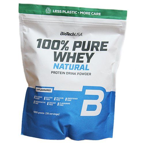 

100% Pure Whey BioTech (USA) 1000г Без вкуса (29084015)