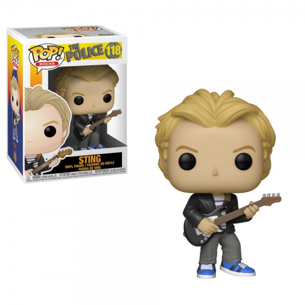 

Фигурка Funko POP! Rocks The Police - Sting Vinyl Figure, 40087, 10см