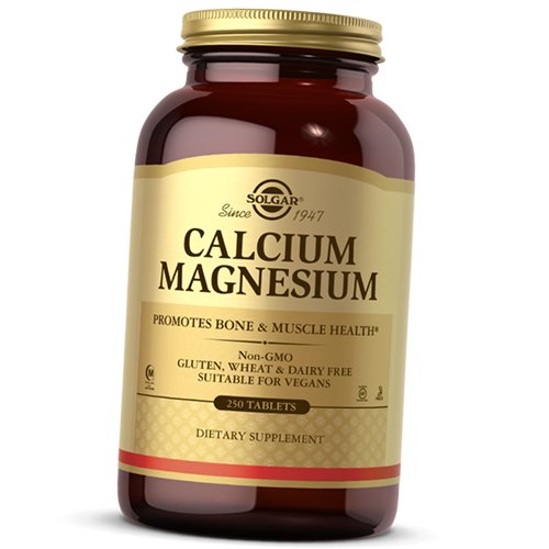 

Кальций Магний, Calcium Magnesium, Solgar 250таб (36313109)