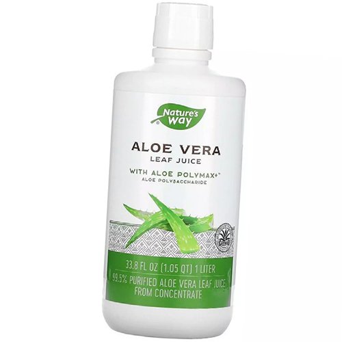 

Сок листьев Алоэ Вера, Aloe Vera, Nature's Way 1000мл (71344001)