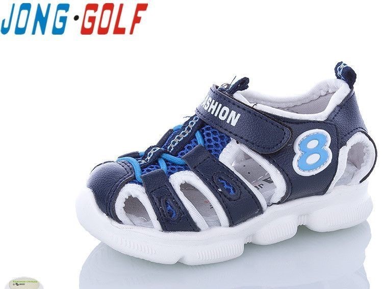 

Спортивные детские босоножки для мальчика Sport Fashion JONG-GOLF сине-белые 29 р-р 18,0 см