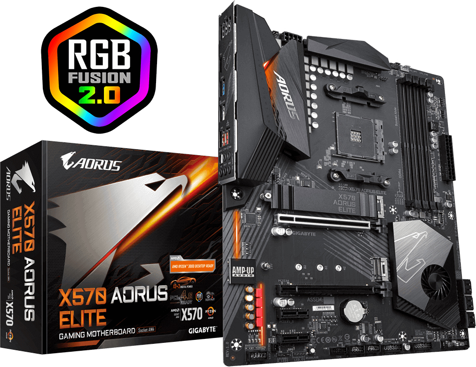 

Материнская плата Gigabyte X570 Aorus Elite (sAM4, AMD X570, PCI-Ex16) (JN63X570_AORUS_ELITE)