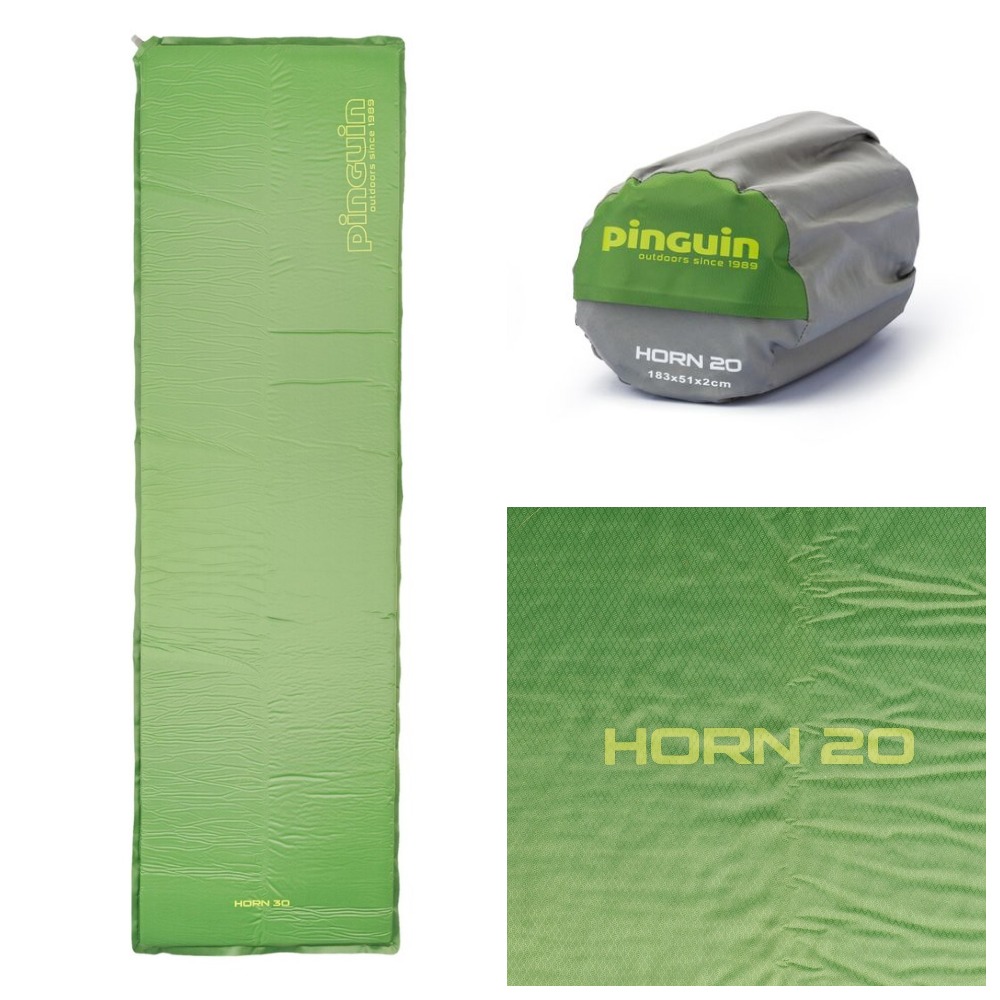 

Самонадувающийся коврик Pinguin Horn 20 Green (PNG 710.Green-20)