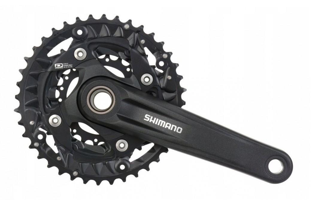 

Шатуны SHIMANO FC-MT500-3 Deore 22x30x40Т, L175мм, Hollowtech II черный (CHW-282)