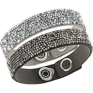 

Swarovski Браслеты женские комплект (2 шт) Crystal Rock Grey Bracelet Set