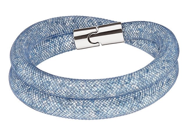 

Swarovski Браслет женский Stardust Blush Blue Double Bracelet (S: 38 cm)