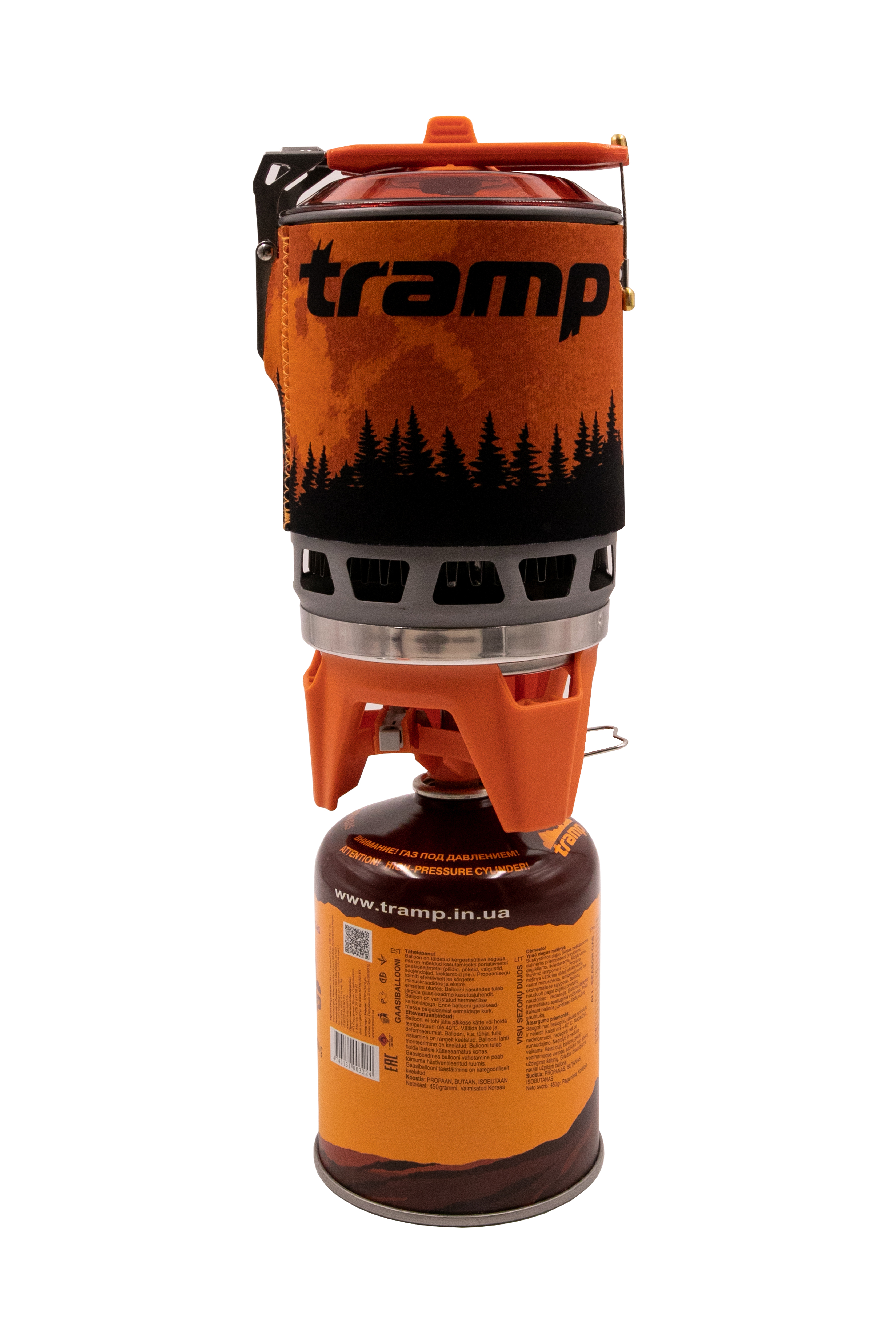 

Система для приготовления пищи 800 мл Tramp TRG-049 Orange