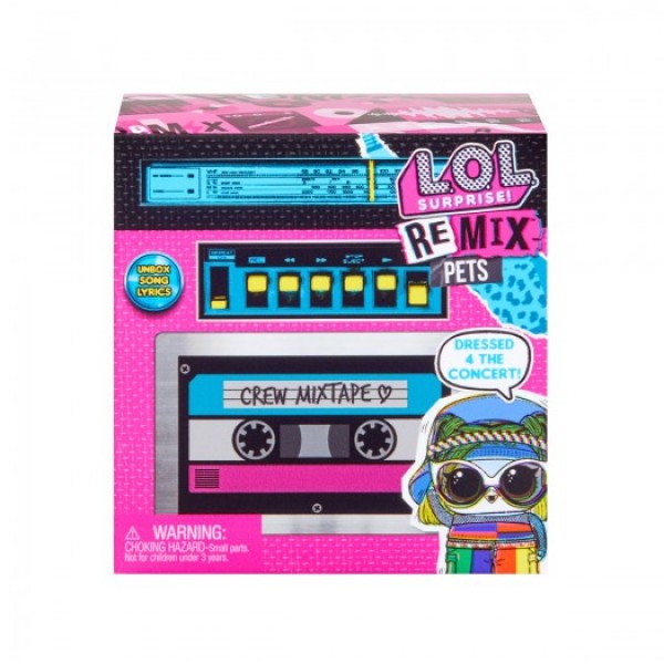 

Игровой набор L.O.L SURPRISE! W1 серии "Remix" - МОЙ ЛЮБИМЕЦ N (в ассорт., в дисплее)