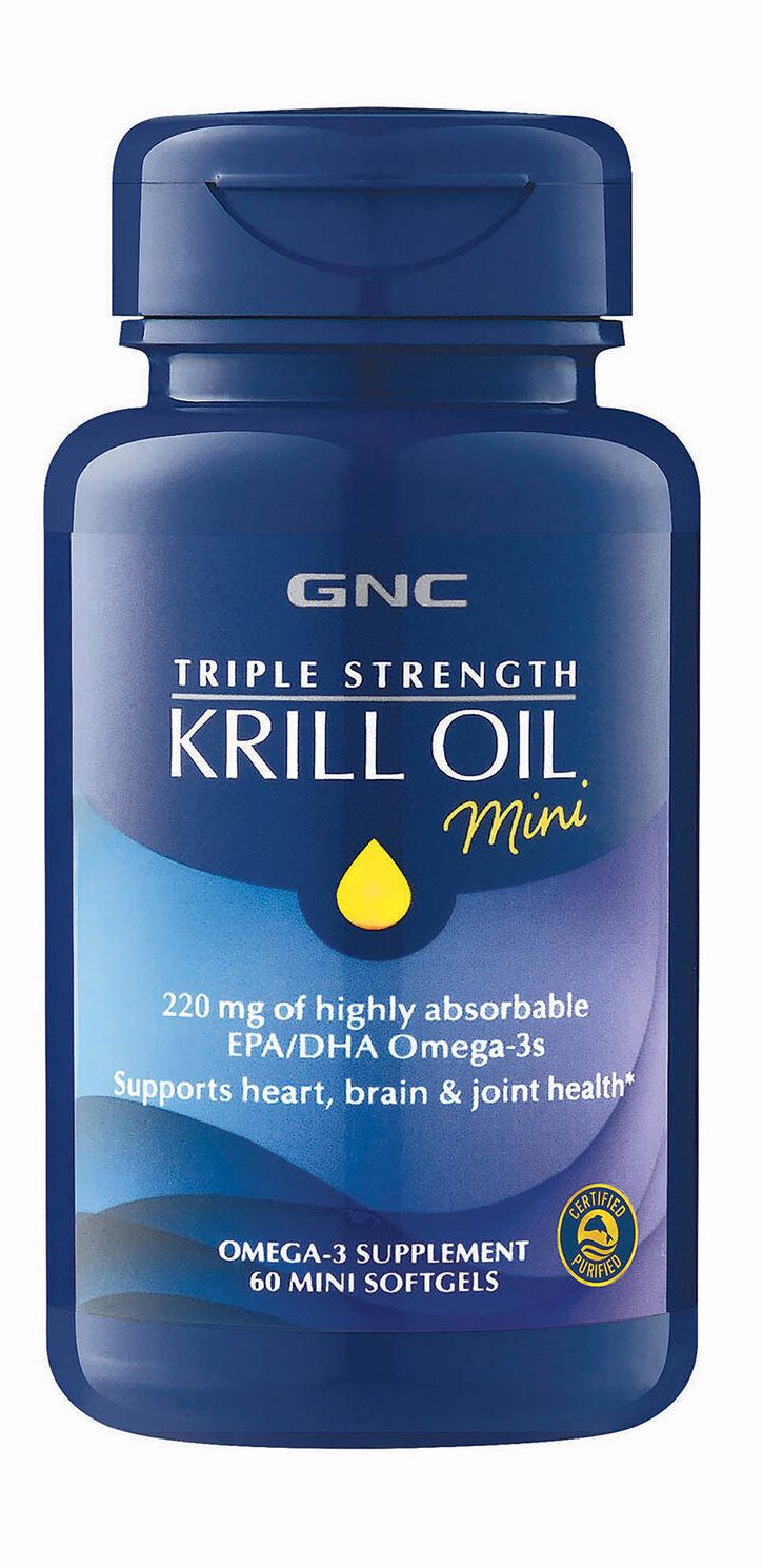 

Специальный продукт GNC Triple Strength Krill Oil Mini 60 капсул (4384303393)