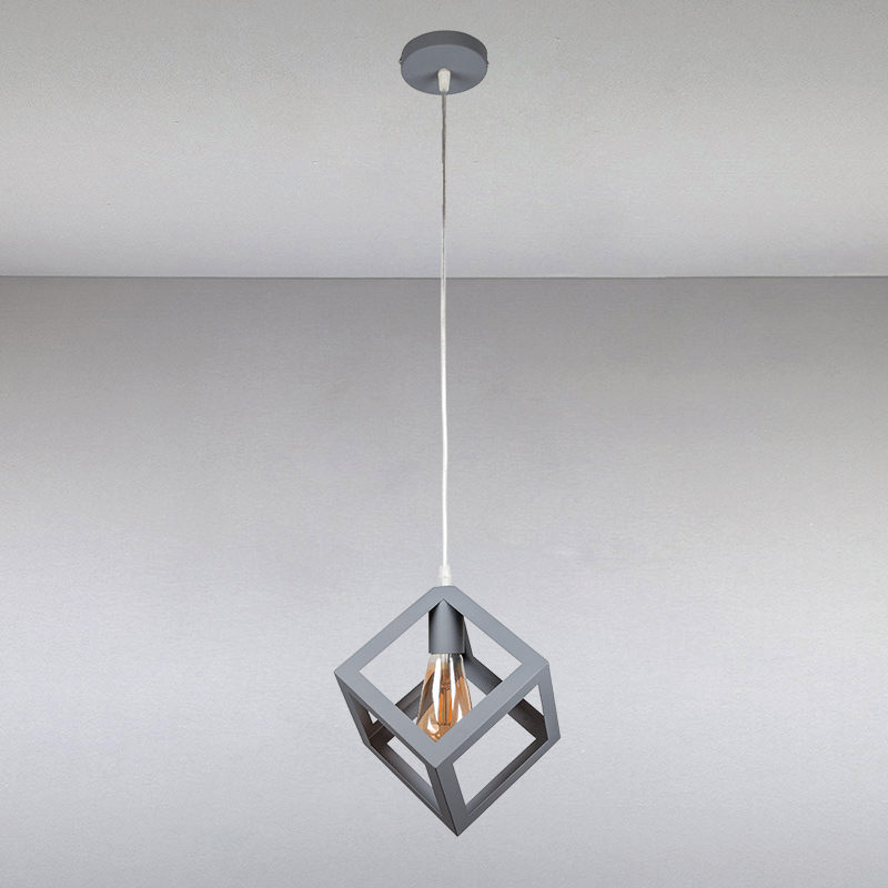 

Люстра подвесная Light House LS-14020/1 GREY серая