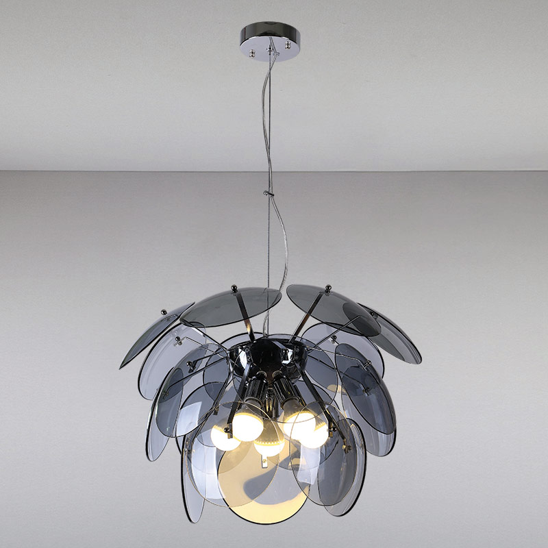 

Люстра подвесная Light House LS-14004/5 CR BK хром