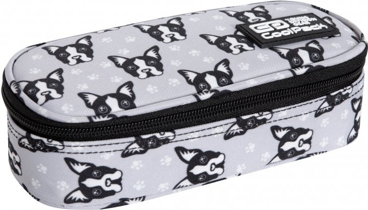 

Пенал школьный без наполнения CoolPack Campus French Bulldogs 1 отделение 23 x 11 x 6 см (C62247)