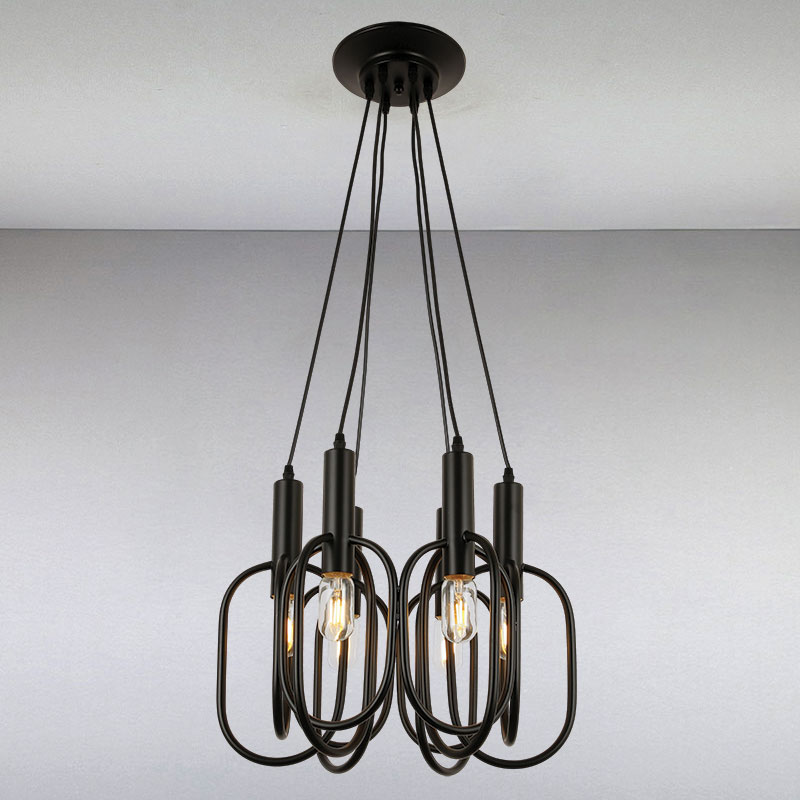 

Люстра подвесная Light House LS-13918/6 BK черная