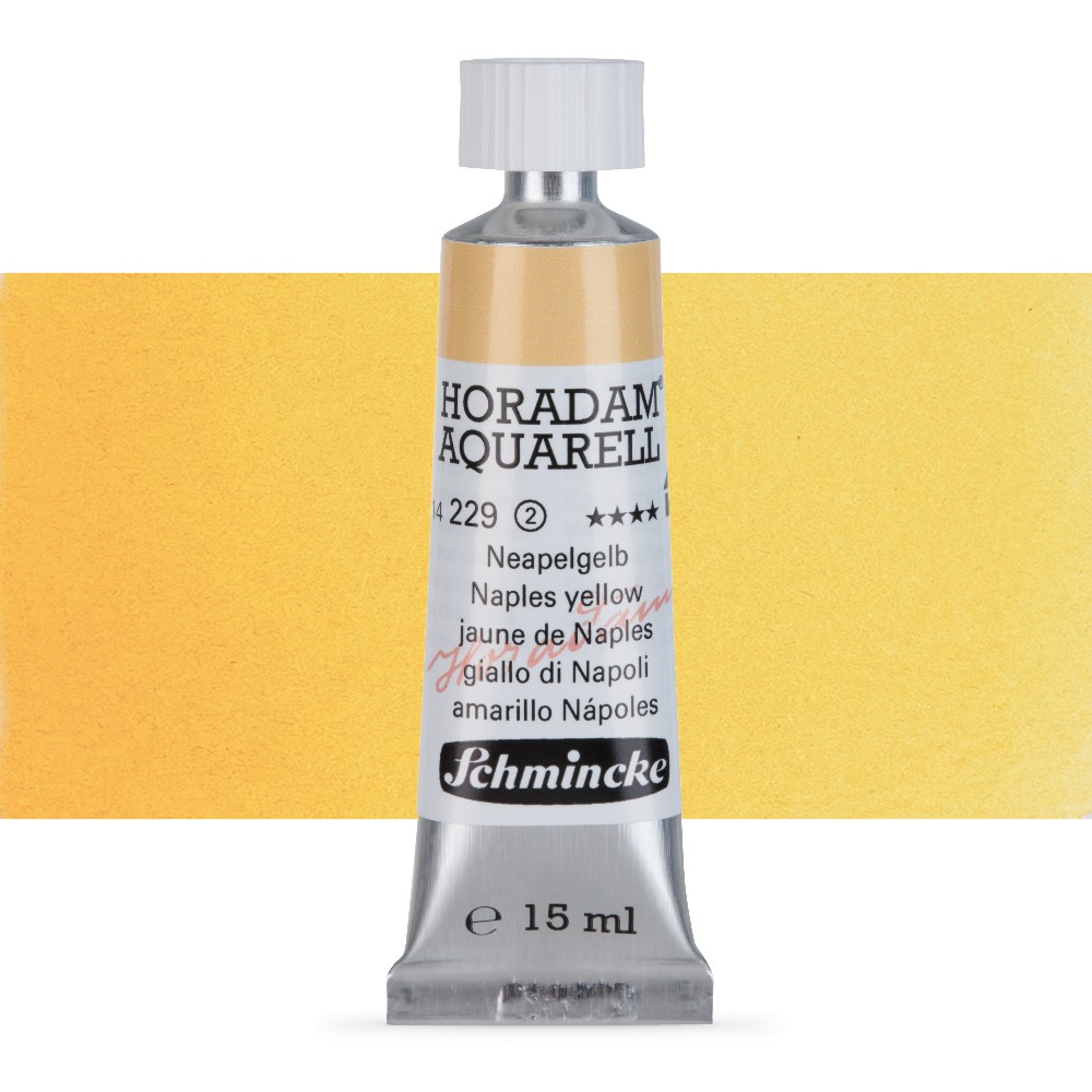 

Акварель Schmincke Horadam Aquarell 15 мл Naples yellow