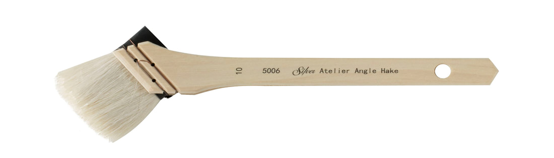 

Кисть hake Silver Brush Atelier 5006 № 10 (35 мм)