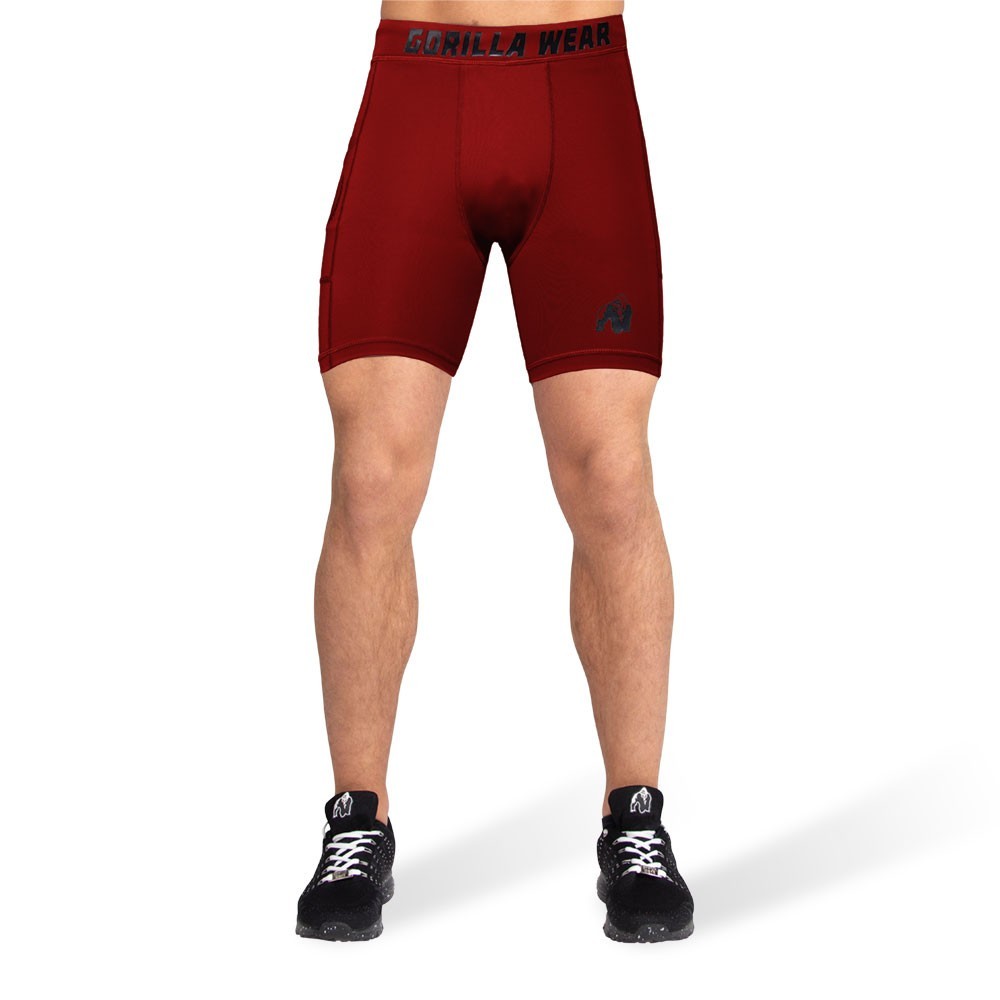 

Шорты Gorilla Wear Smart Shorts 2XL Бордовые
