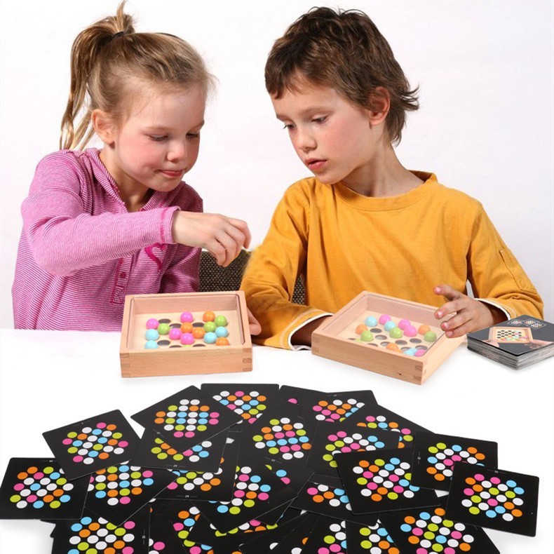 

Деревянная игрушка Головоломка Скоростные пальчики Dabitoy