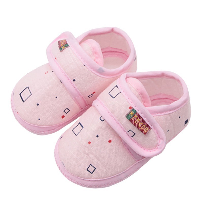 

Пинетки для девочки BabyFoot ультракомфорт на липучке 13р розовые