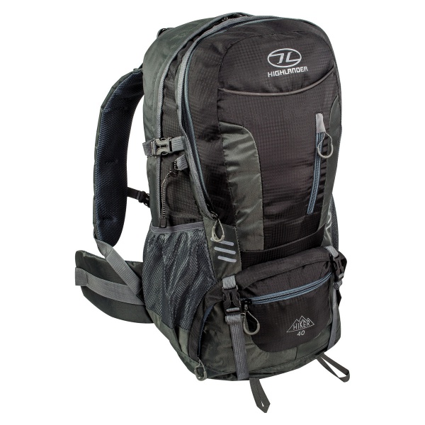 

Рюкзак туристический Highlander Hiker 40 Black new